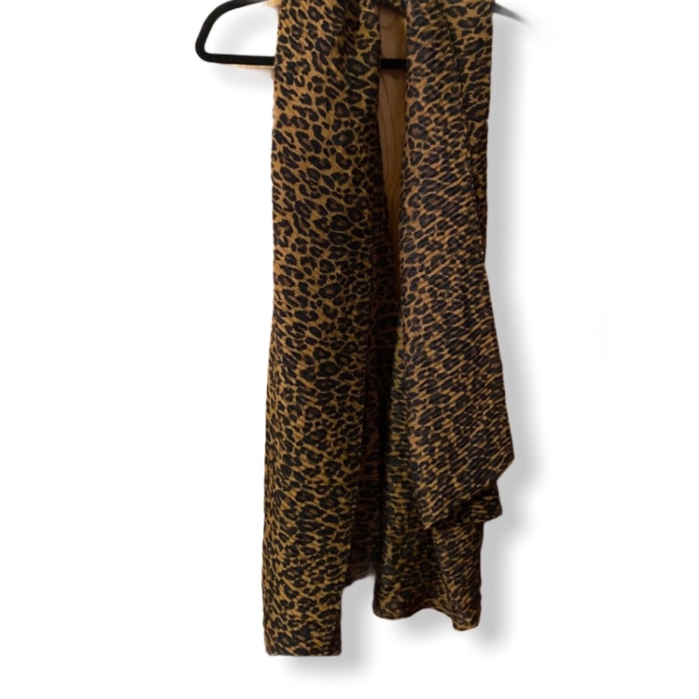 Leopard print scarf/wrap